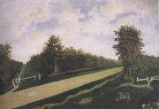 Henri Rousseau The Forest Road Spain oil painting artist